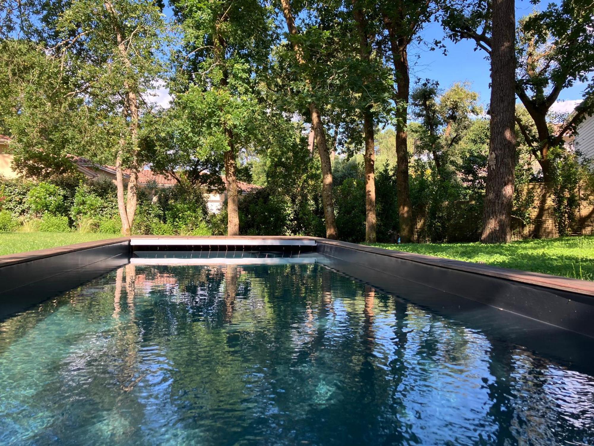 Nouveau - Ecolodge 'Calme Et Nature' - Avec Piscine Au Golf-Lac De Biscarrosse - Couchage 2 Personnes Exterior foto